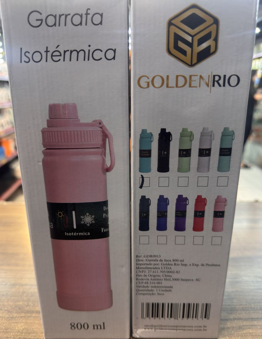 GDR0913 800毫升保温瓶，适合户外运动，耐用设计