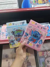 迪士尼创意DIY拼图书，斯蒂奇与艾莉，适合儿童，色彩鲜艳，培养动手能力