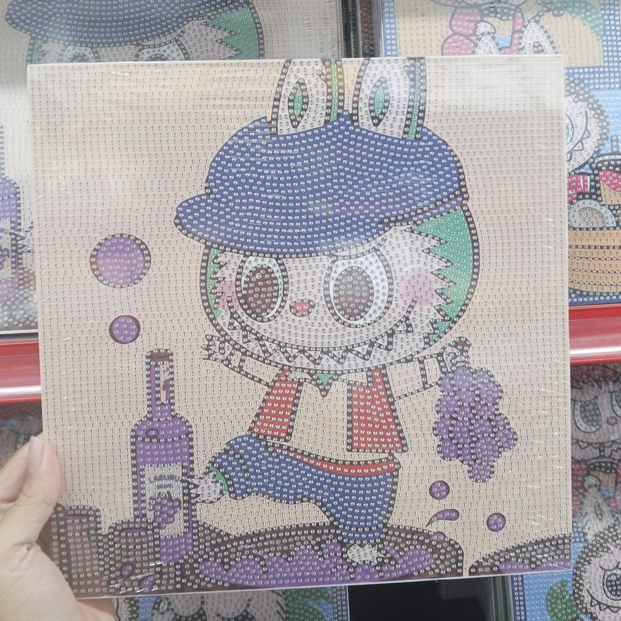 可爱卡通拼图画，适合儿童和成人，创意手工艺品，增强动手能力