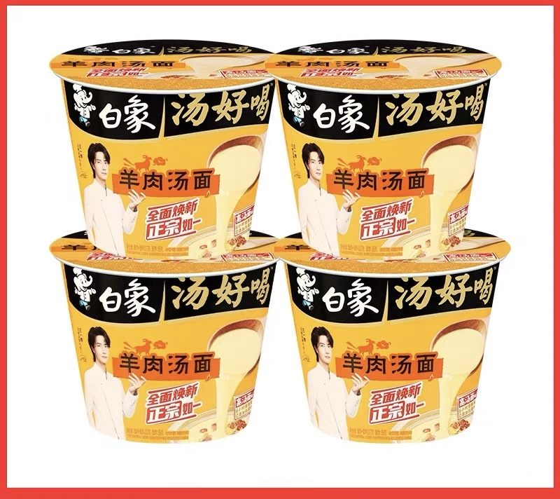 白象羊肉汤面桶装