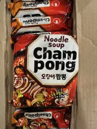韩国农心鱿鱼海鲜汤面