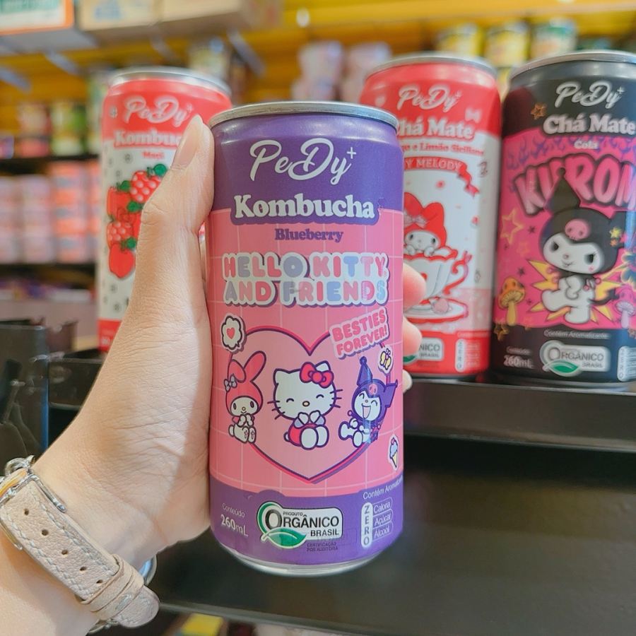 PEDY三丽鸥康普茶蓝莓味