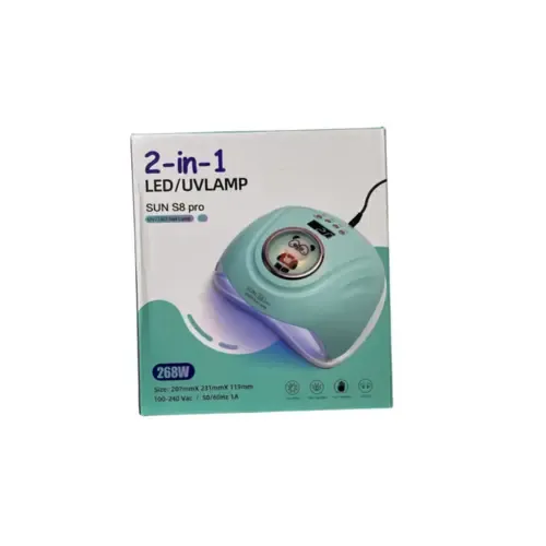Cabine Bichinho Branca SUN S8 PRO 2-IN-1 268W