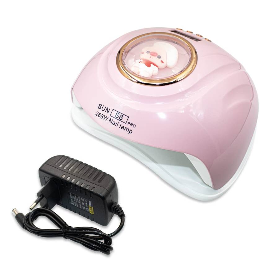 Cabine Bichinho Rosa SUN S8 PRO 2-IN-1 268W