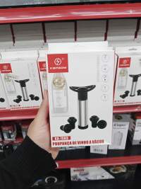 KAPDOM KA-7583 真空酒瓶保鲜器，适用于红酒和白酒，防止氧化，保持新鲜