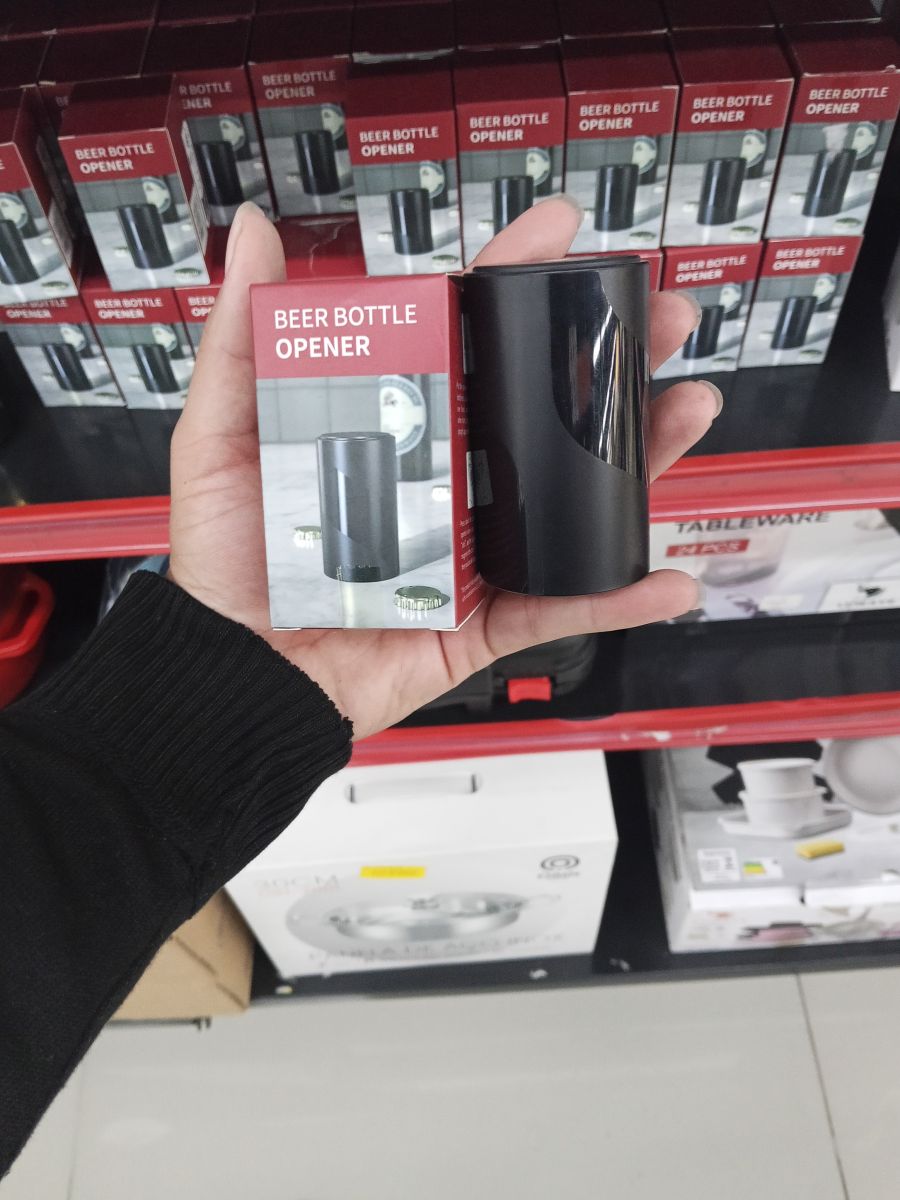 啤酒瓶开瓶器 黑色 便携式 开瓶工具