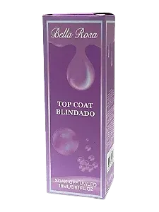 Top Coat Bella Rosa Anti Risco 18 mL