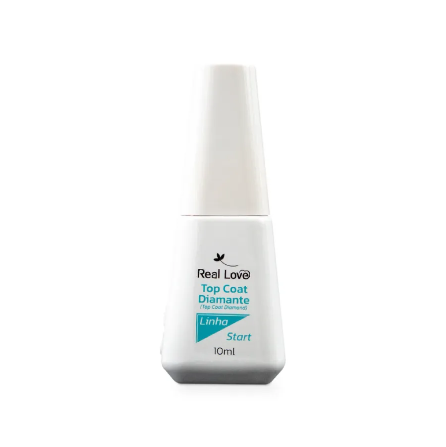 Top Coat Diamante Linha Start 10 ml Real Love