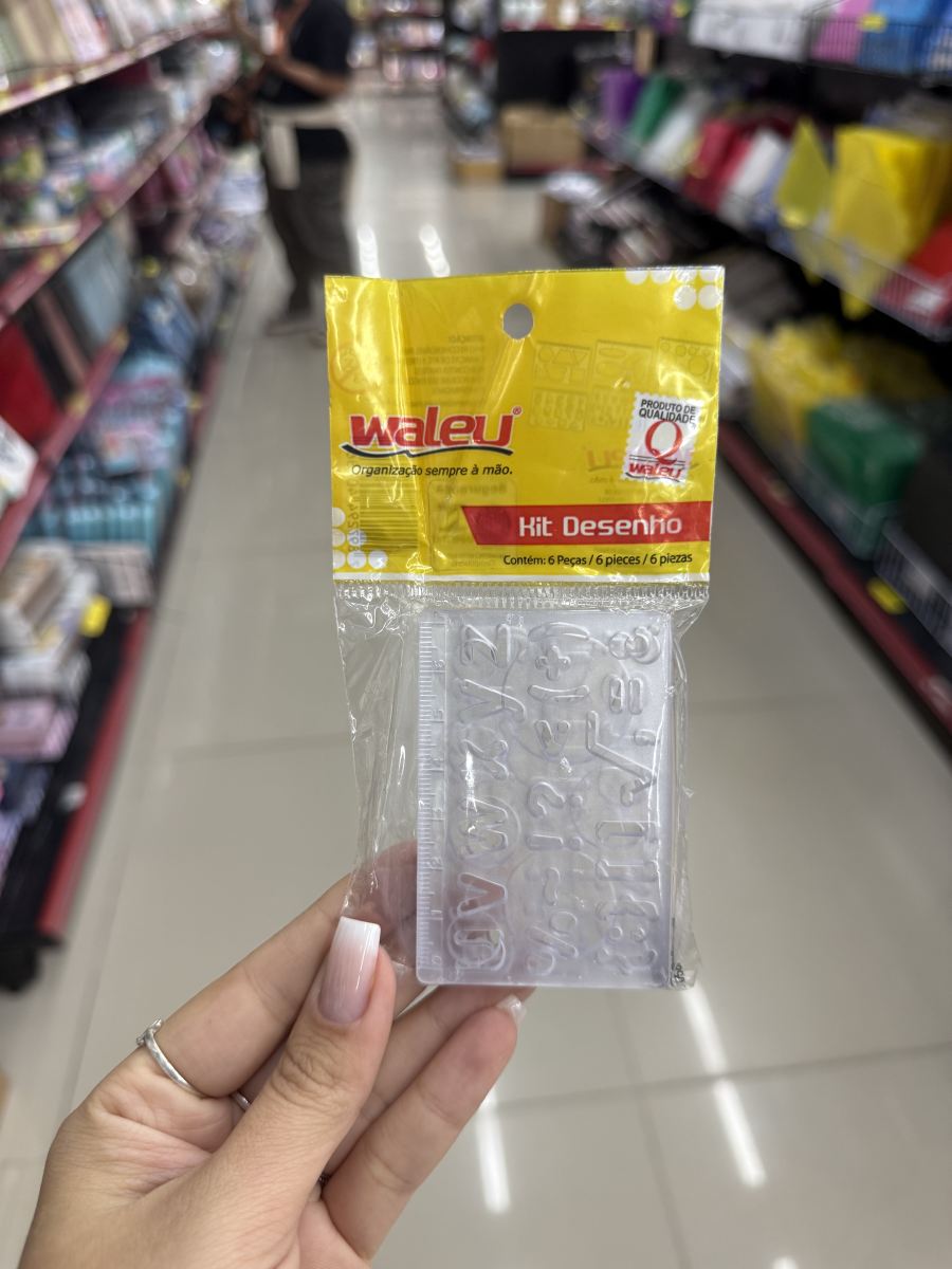 Waleu 模具套装，6件套，适用于手工艺品，透明塑料，适合多种设计
