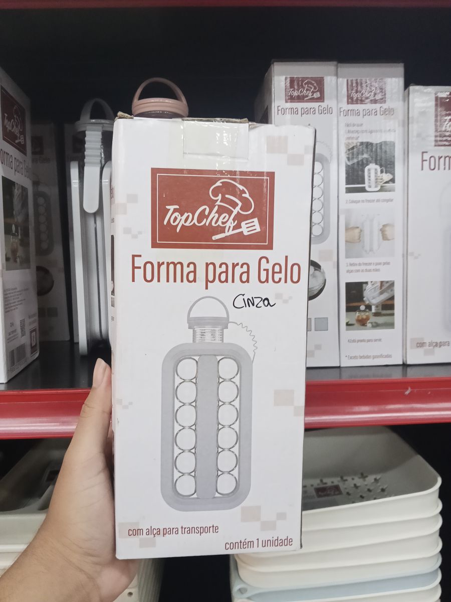 TopChef 冰块模具 灰色 便携设计 适合家庭使用