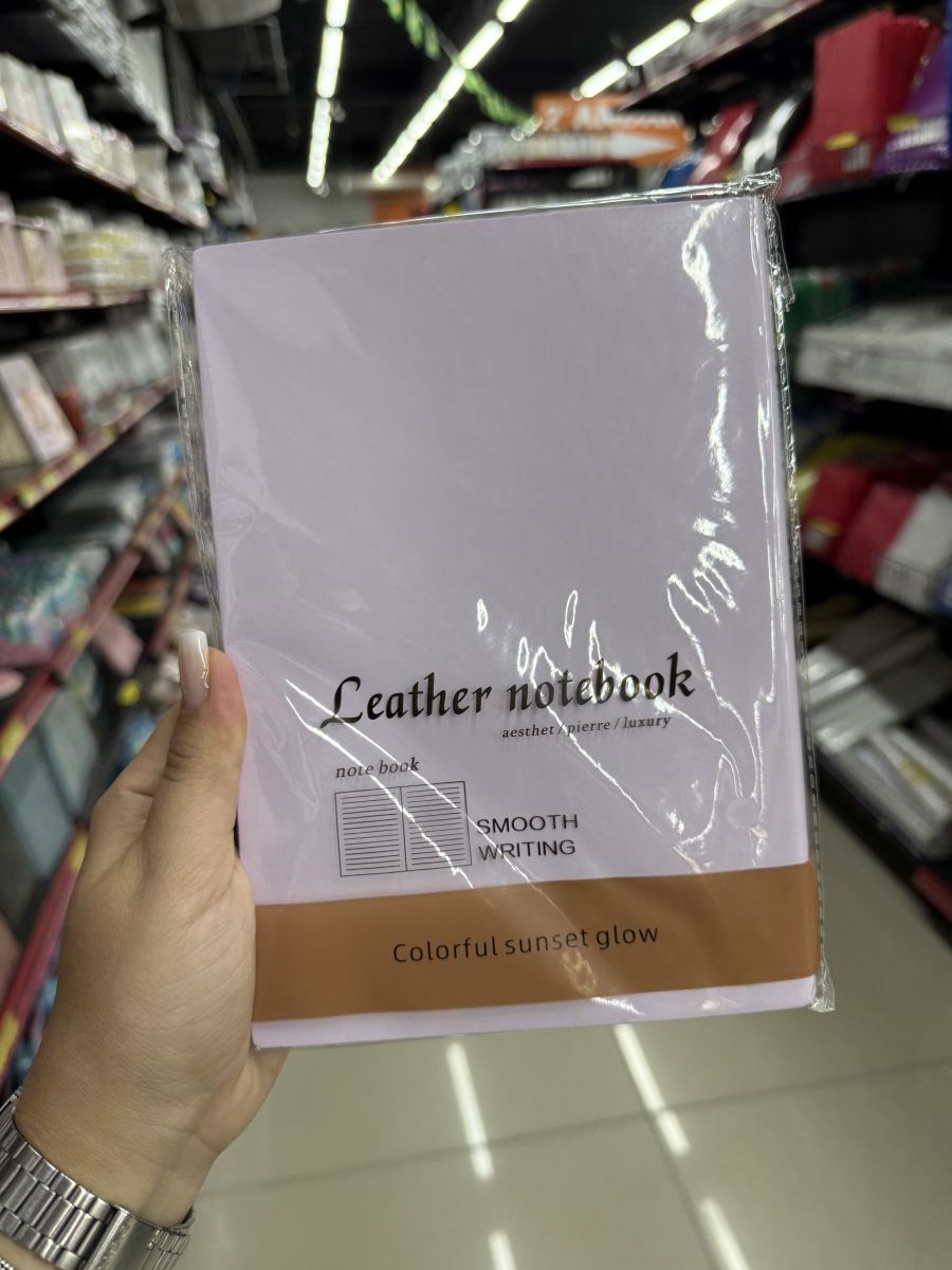 牛皮笔记本，品牌：non-book，多色可选，书写顺滑