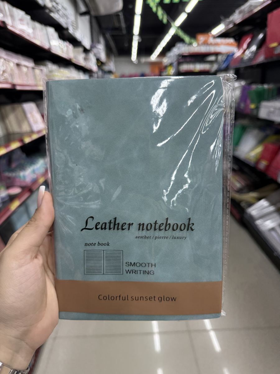牛皮笔记本，品牌：non-book，多色可选，书写顺滑