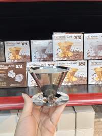 YX 不锈钢咖啡滤器，适用于手冲咖啡，耐用易清洗