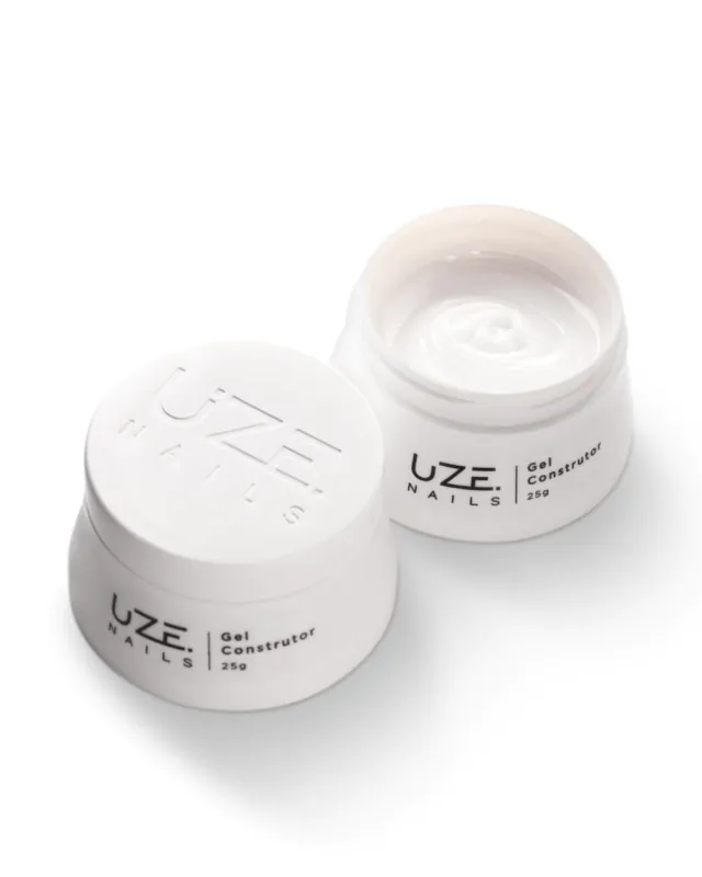 Gel Construtor Baby White 25g Uze Nails