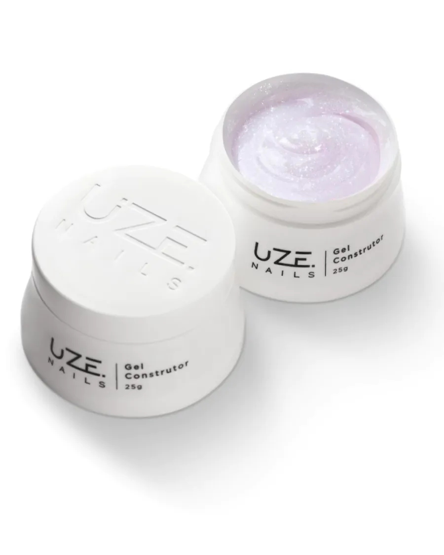 Gel Construtor Luminous Star White Glitter