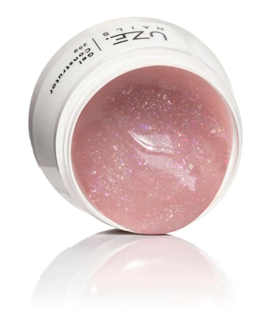 Gel Construtor Luminous Star Nude Glitter
