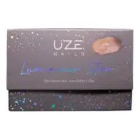 Gel Construtor Luminous Star Nude Glitter