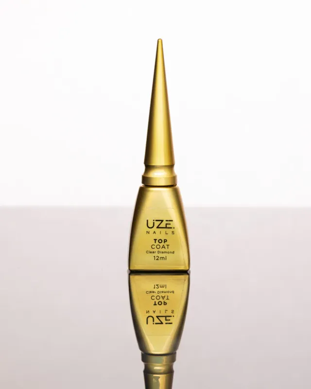 Top Coat Clear Diamond 12ml Uze Nails