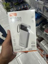 AGOLD 10000mAh移动电源，带LED显示，银色，快速充电