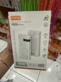 α'GOLD PRO移动电源，20000mAh，快速充电，带数据线