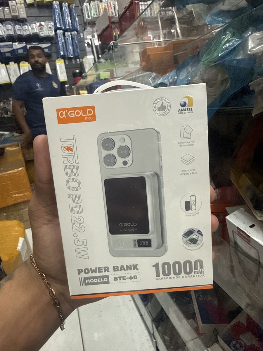 α GOLD PRO移动电源 BTE-60 10000mAh 快速充电 银色