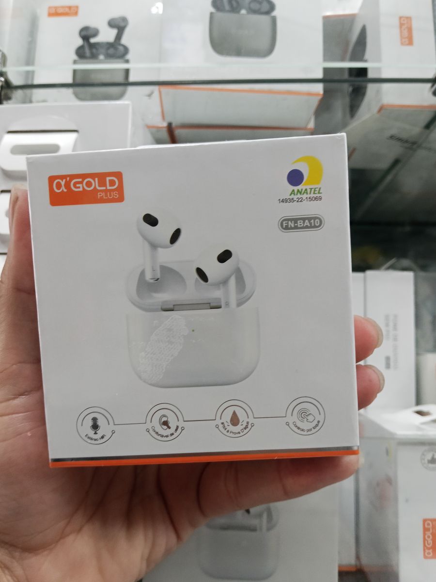 α GOLD PLUS 蓝牙耳机 FN-BA10 无线耳塞 白色