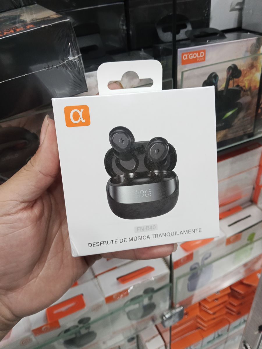 无线蓝牙耳机，ALPHA品牌，黑色，舒适音质