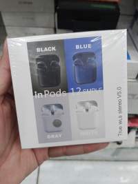 inPods 12 蓝牙耳机，V5.0，黑色/蓝色/灰色/白色可选，真无线立体声