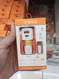 α'GOLD车载充电器 CJ06-1，带USB接口，快速充电，适用于多种设备