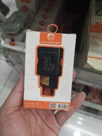 H'MASTON 30W 快充充电器，适用于多种设备，便携设计