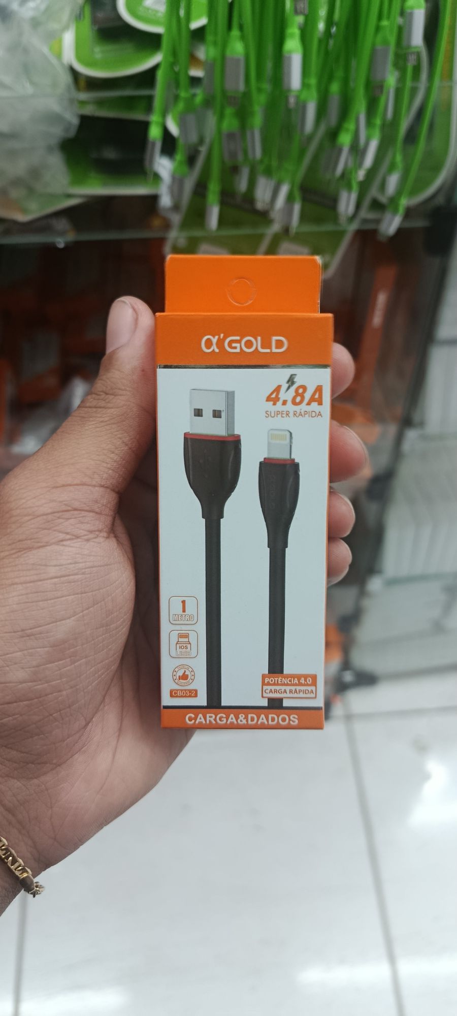 α GOLD USB数据线 4.8A 快速充电 适用于多种设备