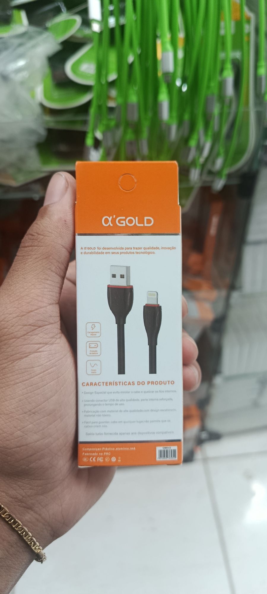 α GOLD USB数据线 4.8A 快速充电 适用于多种设备