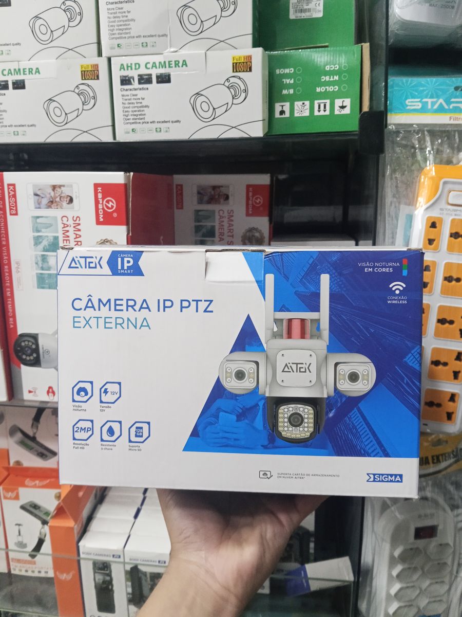 AITEK 无线监控摄像头 IP PTZ 外置 2MP