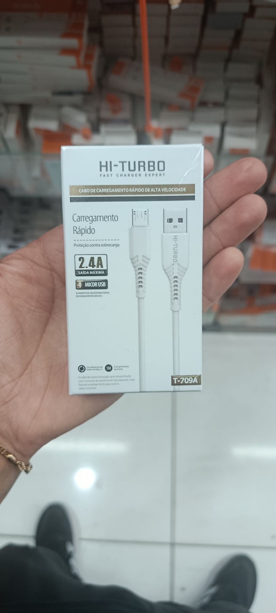 HI-TURBO 快速充电线 2.4A USB 数据线