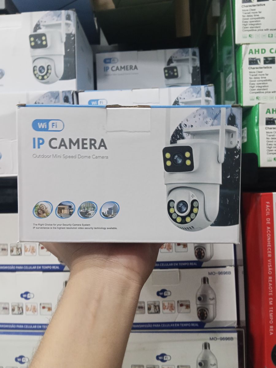 WiFi户外迷你高速球形摄像头，高清监控，夜视功能