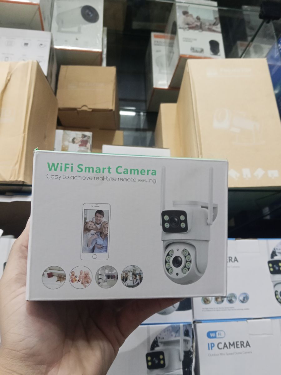 无线监控摄像头 WiFi智能摄像机，支持实时远程查看