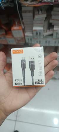 α GOLD 20W Turbo 织物类型C数据线 CB98-3