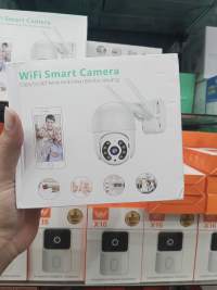 WiFi智能监控摄像头，支持实时远程查看，白色，适合家庭安全