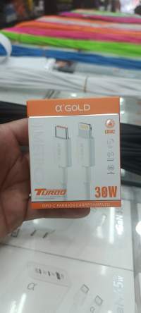 α'GOLD 数据线 30W Type-C至iOS 快速充电线