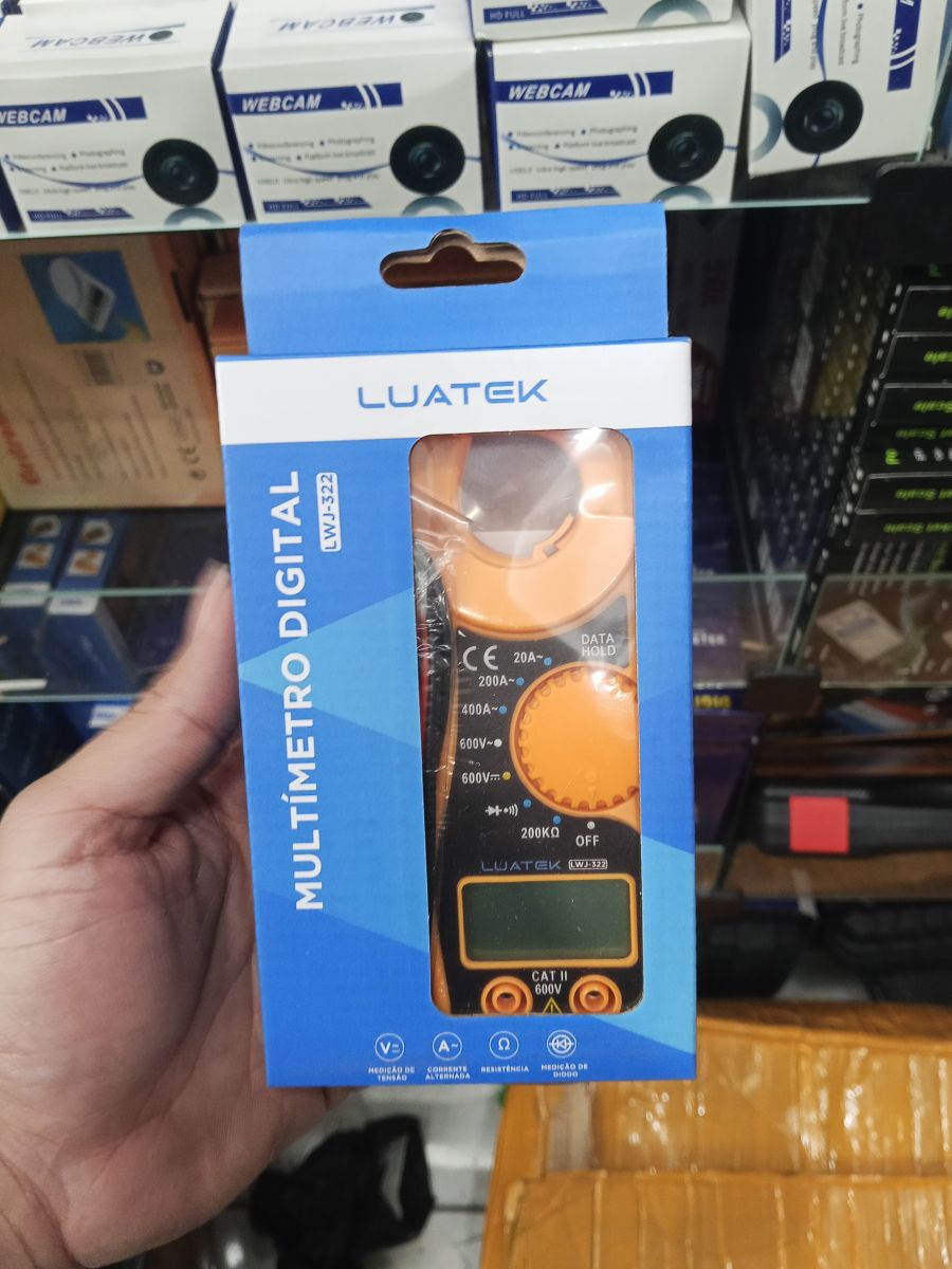 LUATEK数字万用表，型号UM28，测量电压、电流、阻抗，便携式设计