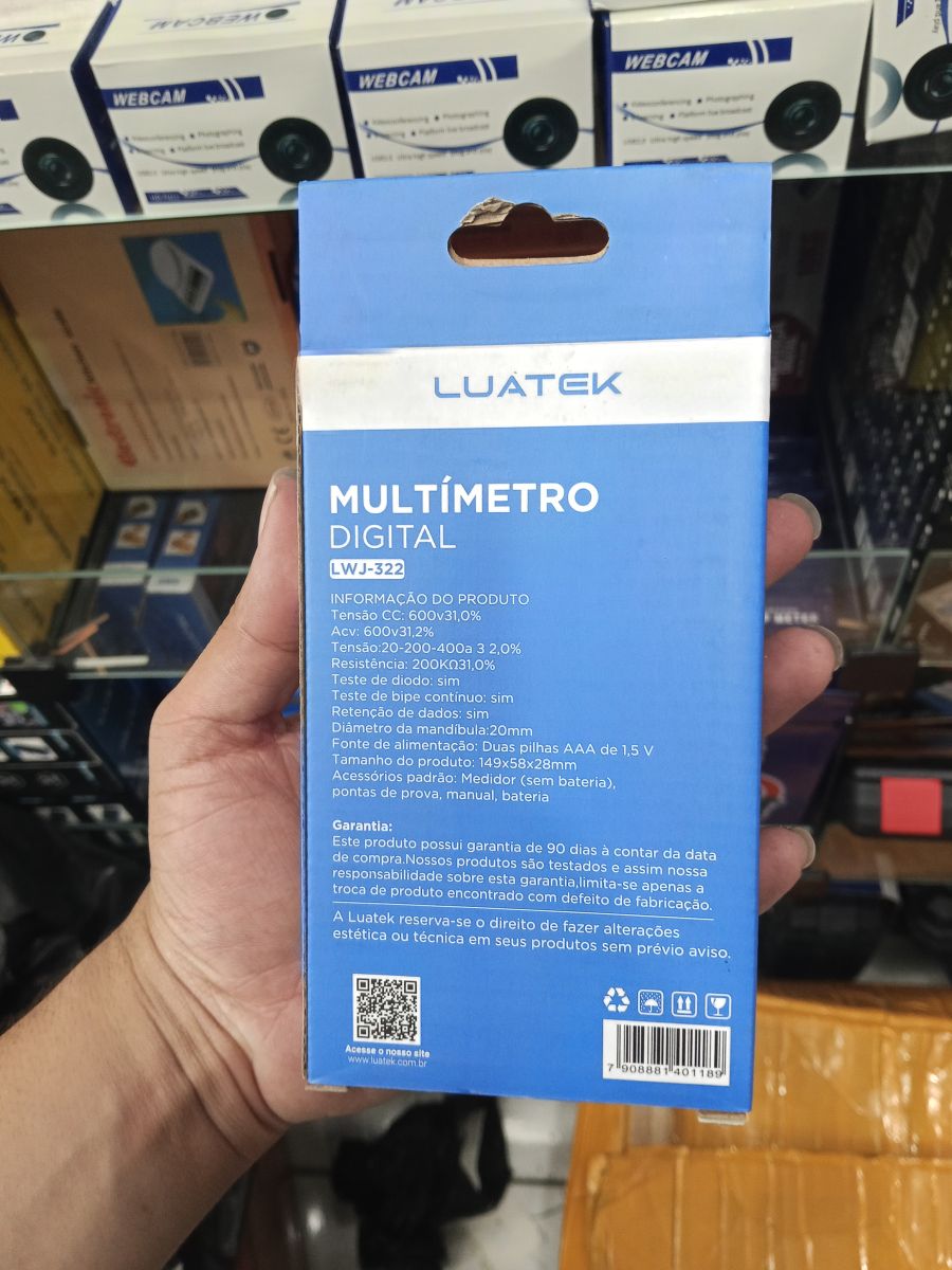 LUATEK数字万用表，型号UM28，测量电压、电流、阻抗，便携式设计