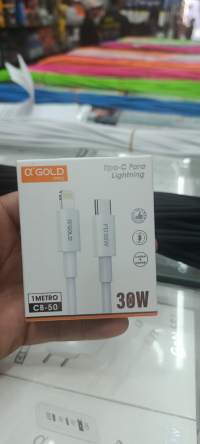 α-GOLD PRO 30W Type-C转Lightning数据线 1米 CB-50