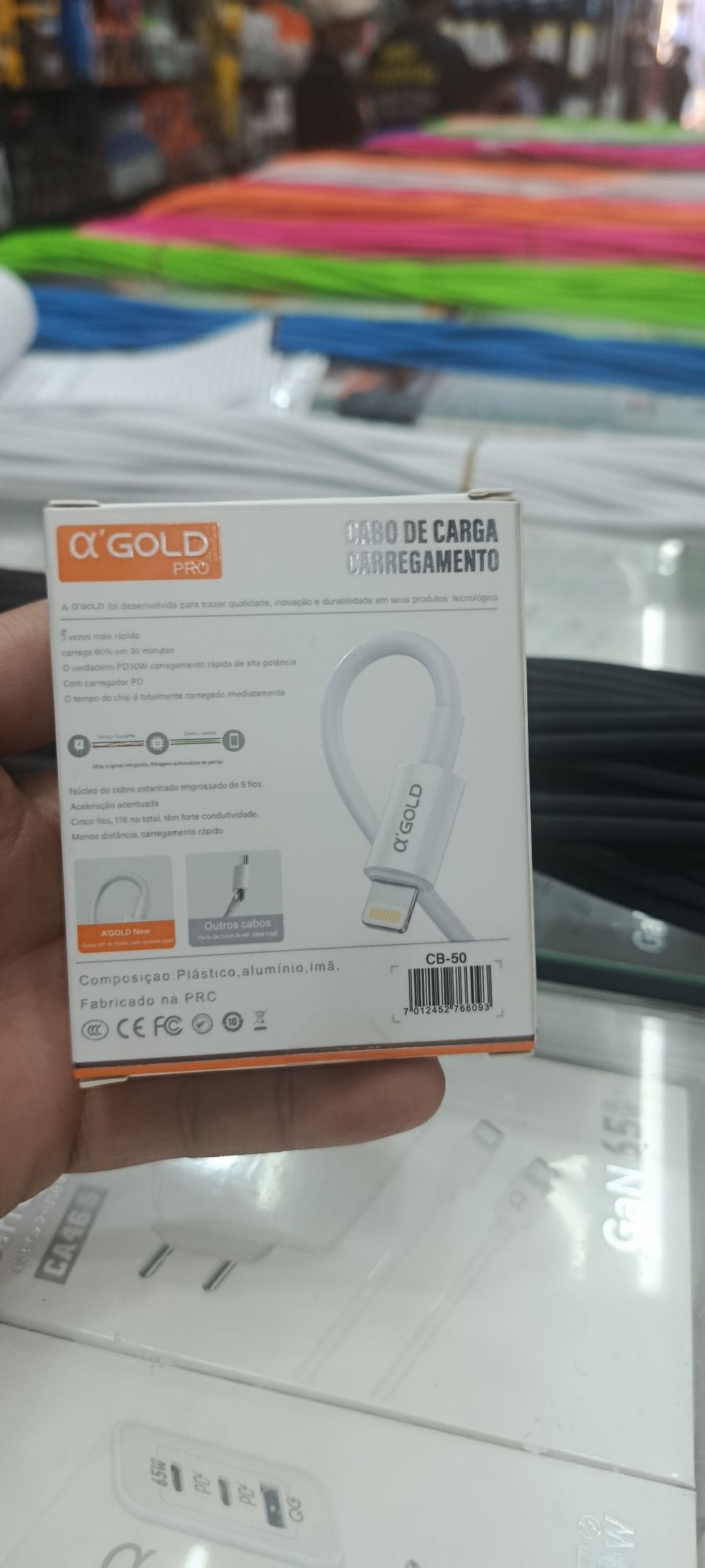 α-GOLD PRO 30W Type-C转Lightning数据线 1米 CB-50