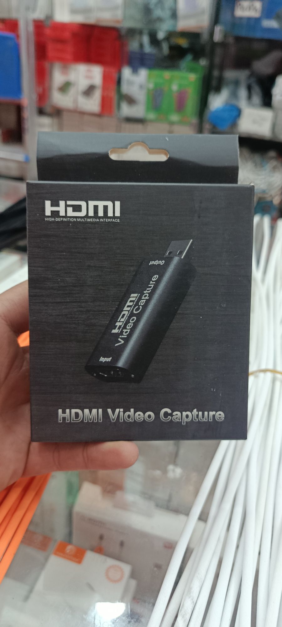 HDMI视频采集卡，支持1080P高清，适用于游戏直播和视频录制