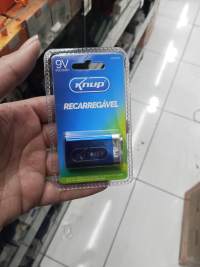 Knup 9V可充电电池 450mAh