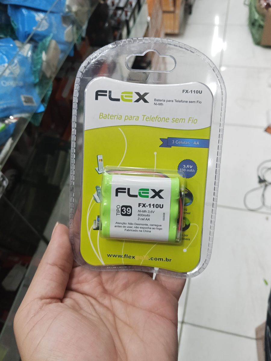 FLEX FX-110U 无线电话电池 3 节 AA 规格