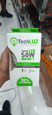 TechLuz 超级LED灯泡 50W 4250流明 6500K 白光 省电90%
