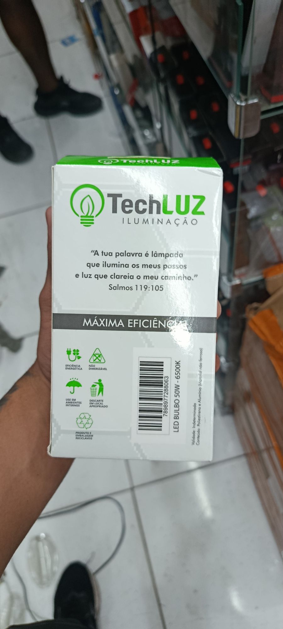 TechLuz 超级LED灯泡 50W 4250流明 6500K 白光 省电90%