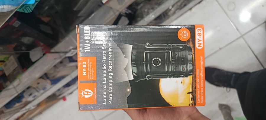 NY-83 1W 6LED露营灯，便携式可充电，户外照明