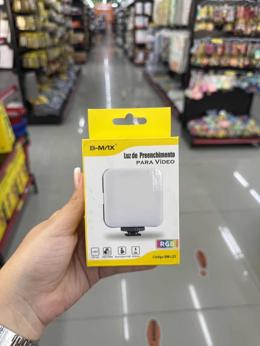 B-MAX RGB视频补光灯，适用于摄影，便携式设计